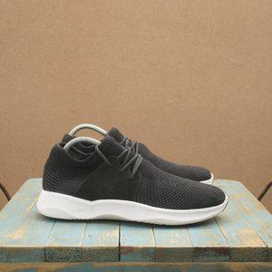 Vessi Womens Everyday Sneakers Shoes Lace Up Synthetic Black Gray Size 9